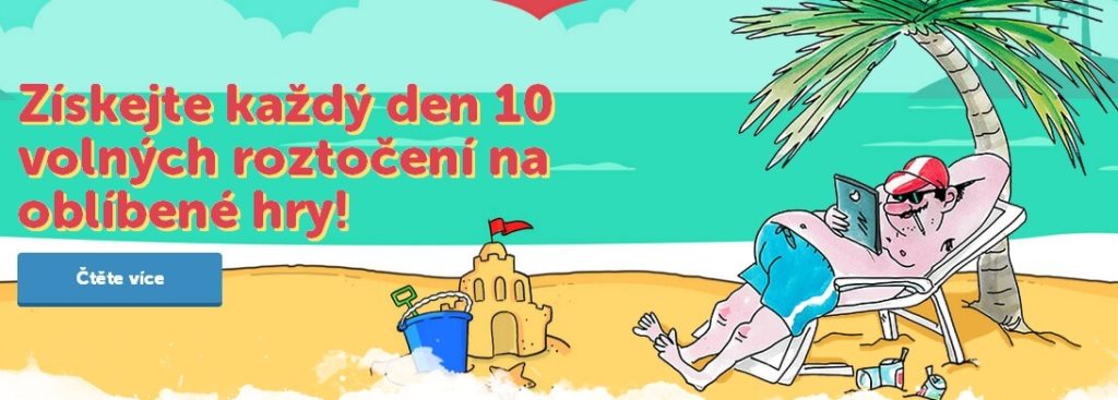 Bohemia Casino 10 volných zatočení celé léto